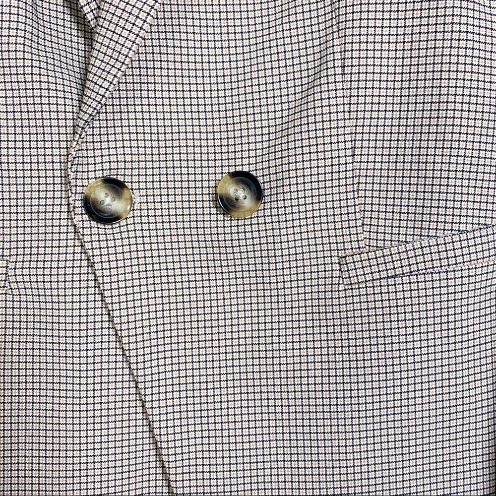 Rachel Zoe Tan and Black Blazer Size Small - Picture 5 of 7